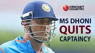 MS Dhoni steps down as India's limited-overs (ODI and T20I) captain